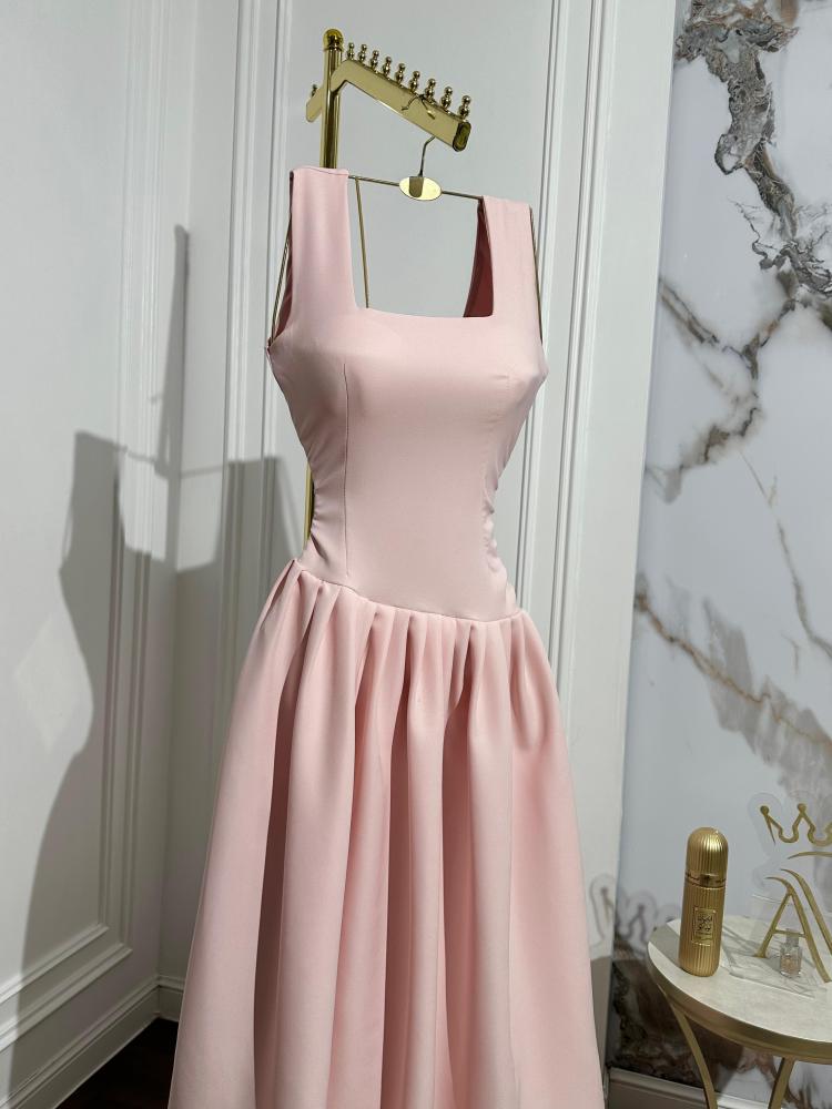 Barbie Shoulder Cut Dress
