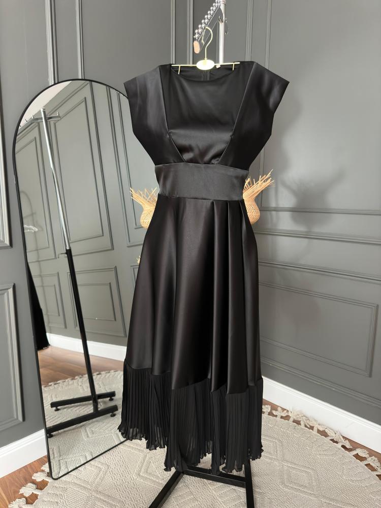 فستان تفتة مع أورجانزا بلسية