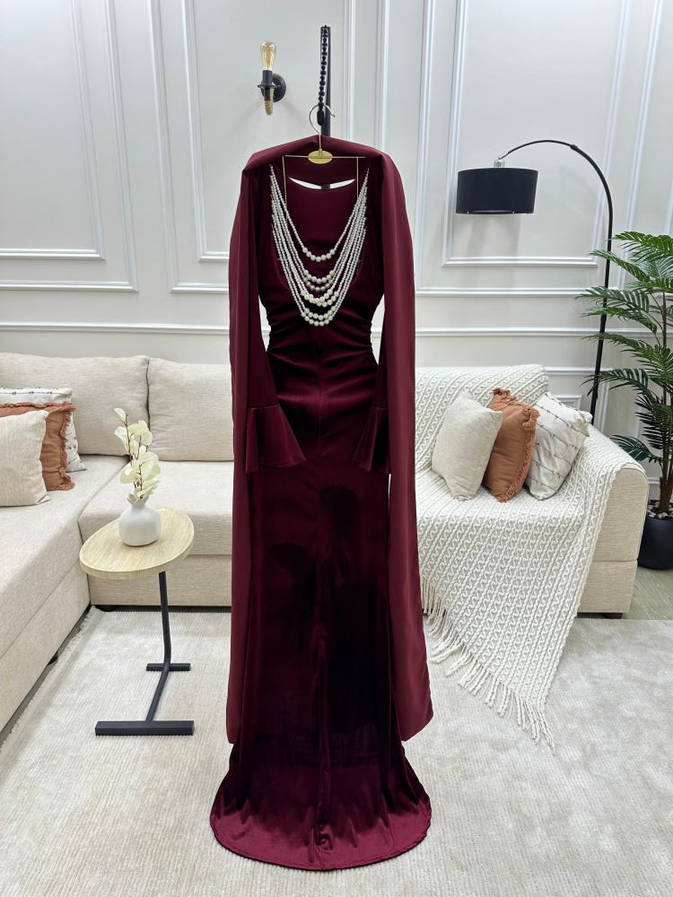 فستان مخملي + تفتا و لول