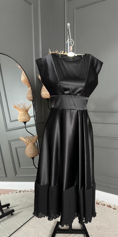 فستان تفتة مع أورجانزا بلسية