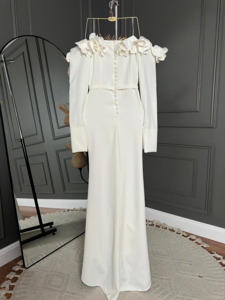 فستان باربي روز مقطوع بالليزر