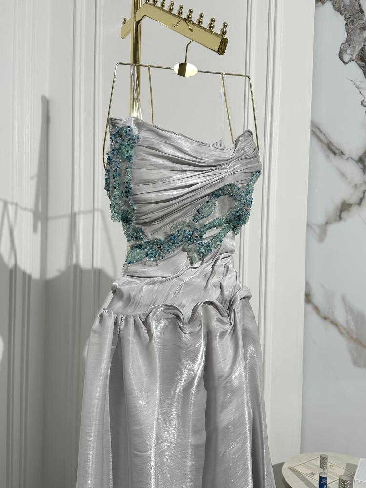 Embroidery crank dress + crotches