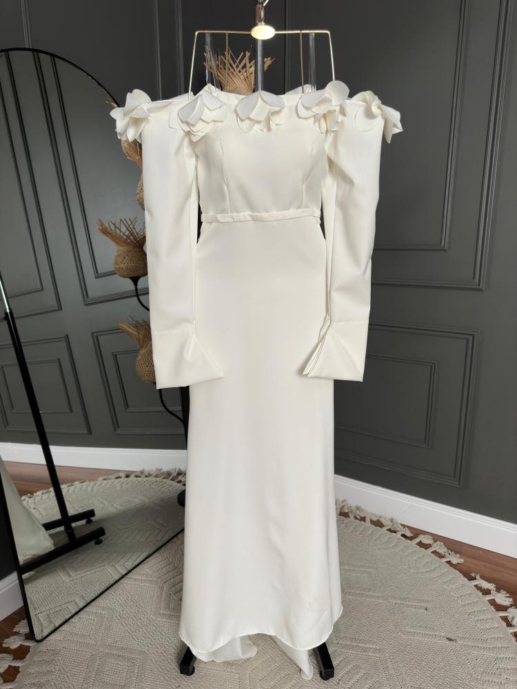 فستان باربي روز مقطوع بالليزر