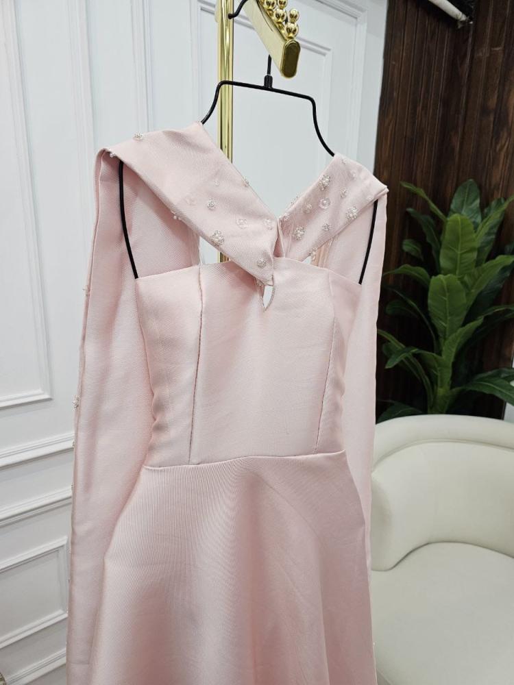 فستان ميكادو مطرز