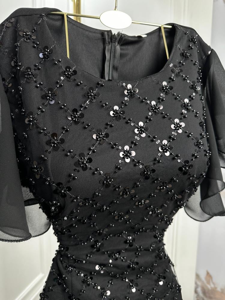 فستان جورجيت + شيفون