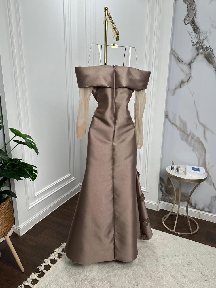 فستان ميكادو روز + ليزر هيل