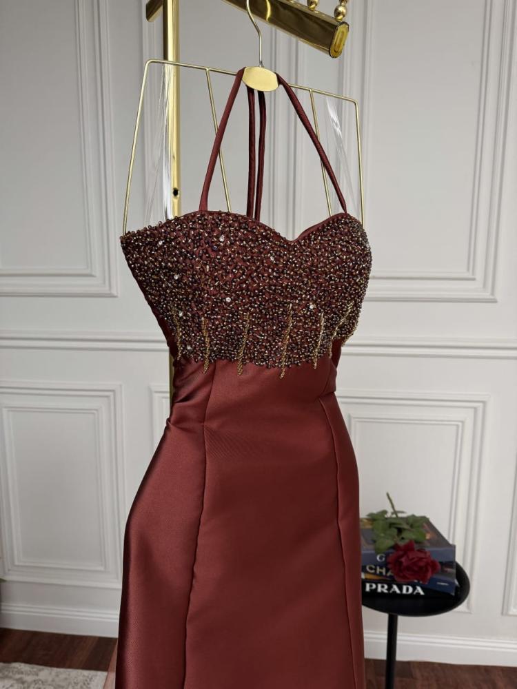 فستان ميكادو وشيفون