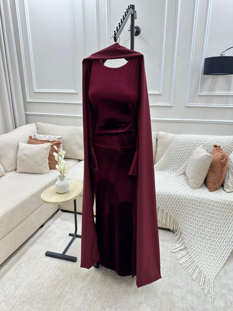 فستان مخملي + تفتا و لول