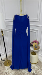 فستان مطرز من الجورجيت