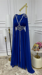 فستان مطرز من الجورجيت