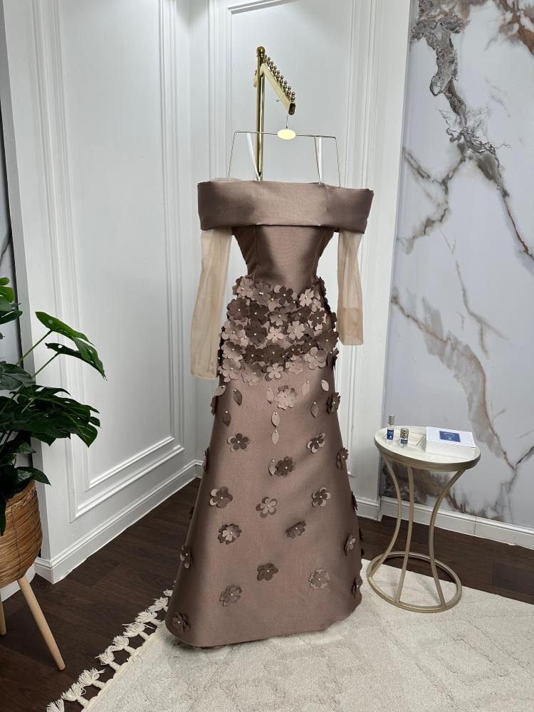 فستان ميكادو روز + ليزر هيل