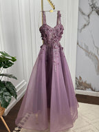 فستان سهرة من الخشب الثقيل