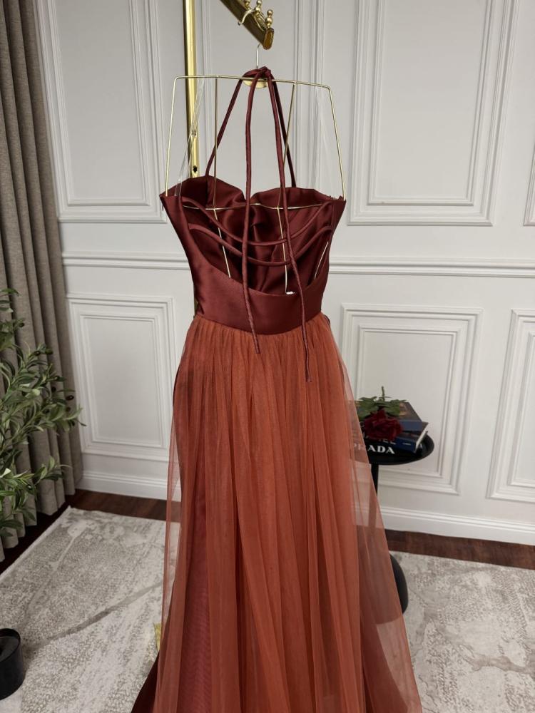 فستان ميكادو وشيفون