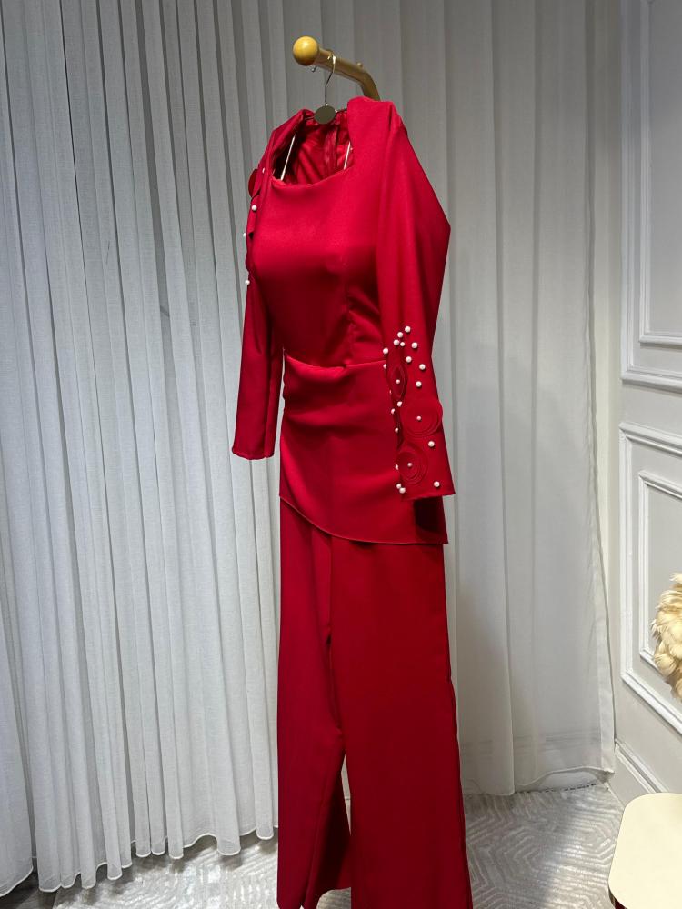 جمبسوت باربي مطرز بالزهور بالليزر