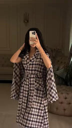 فستان الخيش الشتوي