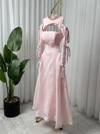 فستان من القماش الناعم