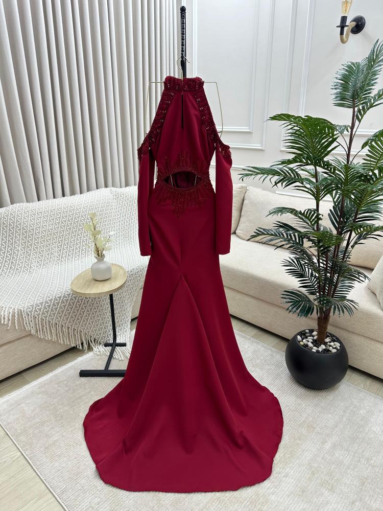 فستان باربي + تطريز يدوي