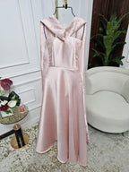 فستان ميكادو مطرز