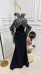 فستان باربي + تفتا لامع