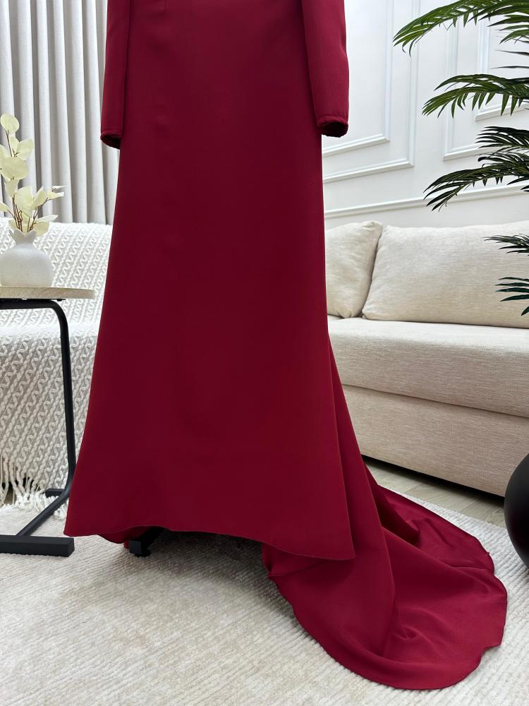 فستان باربي + تطريز يدوي