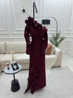 فستان باربي المقطوع بالليزر