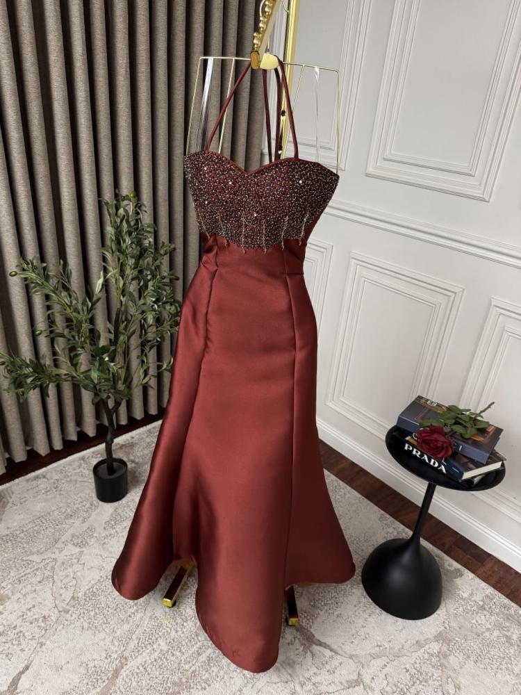 فستان ميكادو وشيفون