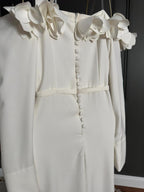 فستان باربي روز مقطوع بالليزر