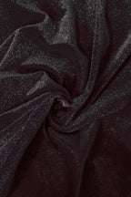 Close-up of dark brown fabric with a textured surface