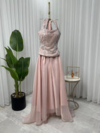 تكلفة السديري المطرزة بالشال والتنورة أصولها