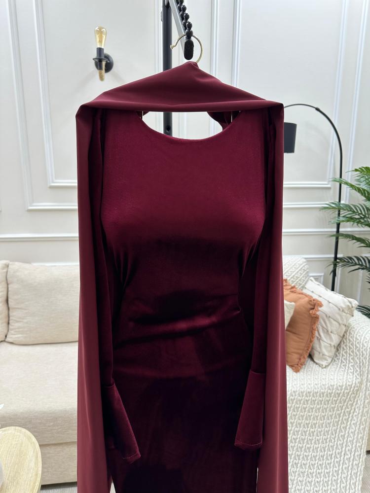 فستان مخملي + تفتا و لول