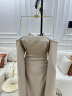 فستان باربي + تطريز يدوي