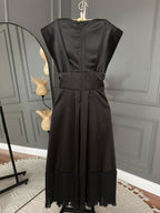 فستان تفتة مع أورجانزا بلسية