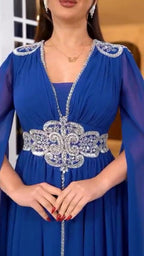 فستان مطرز من الجورجيت