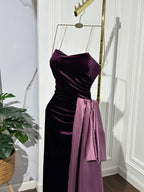 فستان مخملي + تفتا