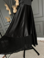 فستان تفتة مع أورجانزا بلسية