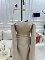 فستان باربي + تطريز يدوي