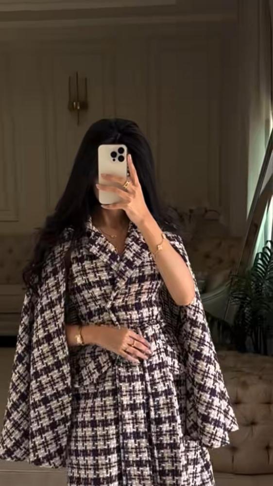 فستان الخيش الشتوي