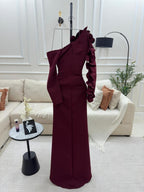 فستان باربي المقطوع بالليزر