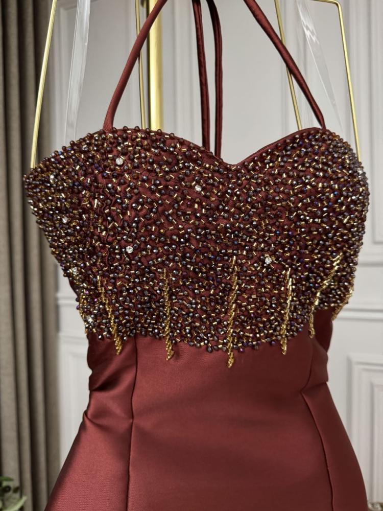 فستان ميكادو وشيفون