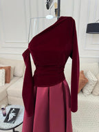 فستان ووجه ميكادو