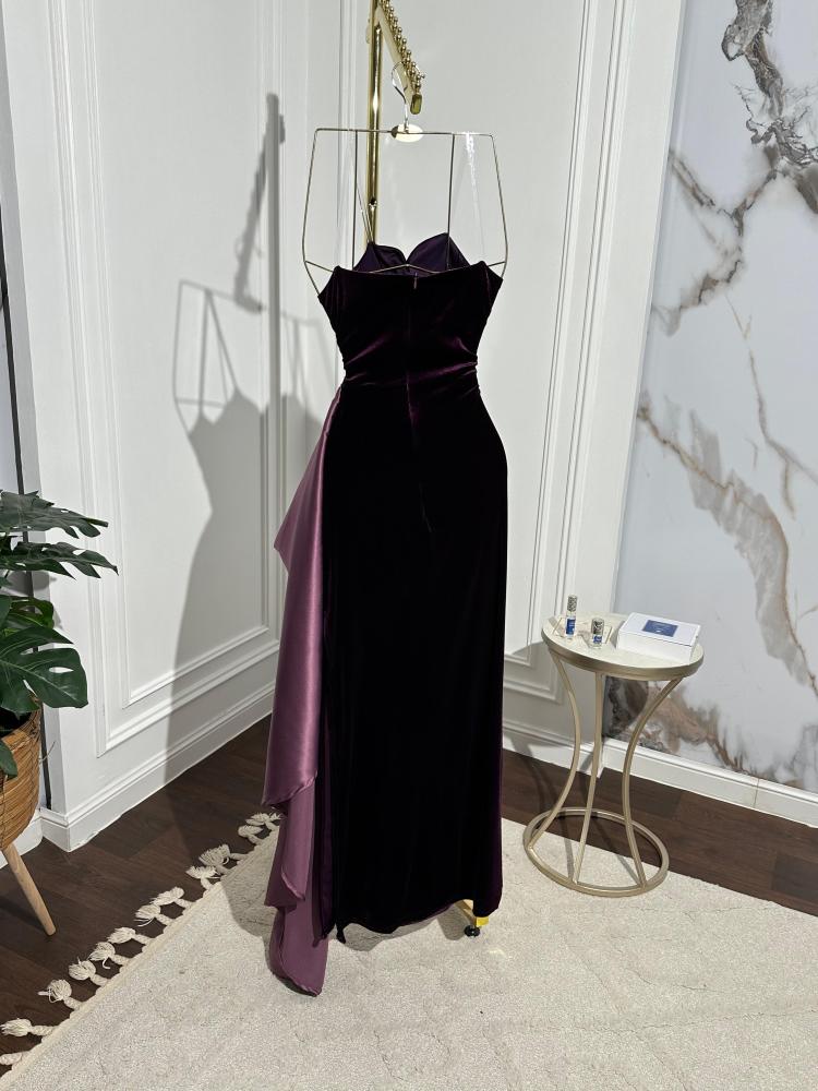 فستان مخملي + تفتا